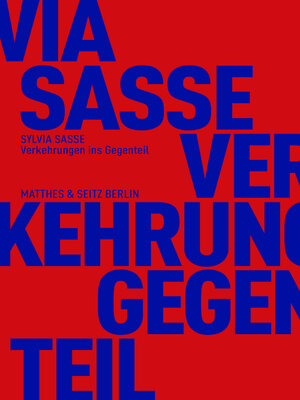 cover image of Verkehrungen ins Gegenteil